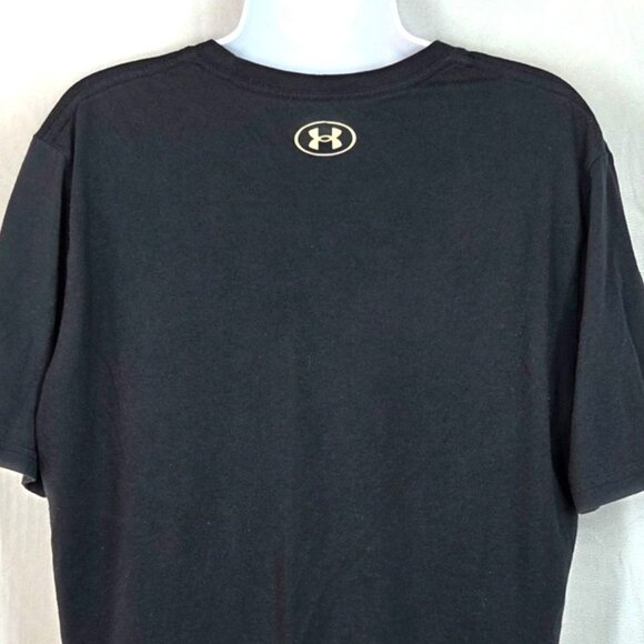 Under Armour UA Hunt Loose Fit Black T-Shirt XL Camouflage Logo - Picture 4 of 8